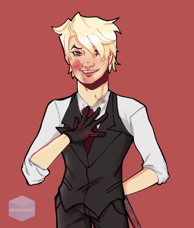 !Moderate blood! Made with Krita.